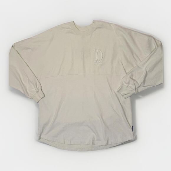 Disney Disneyland Resort Spirit Jersey Shirt Womens Large Mint Green Long Sleeve - Picture 2 of 9